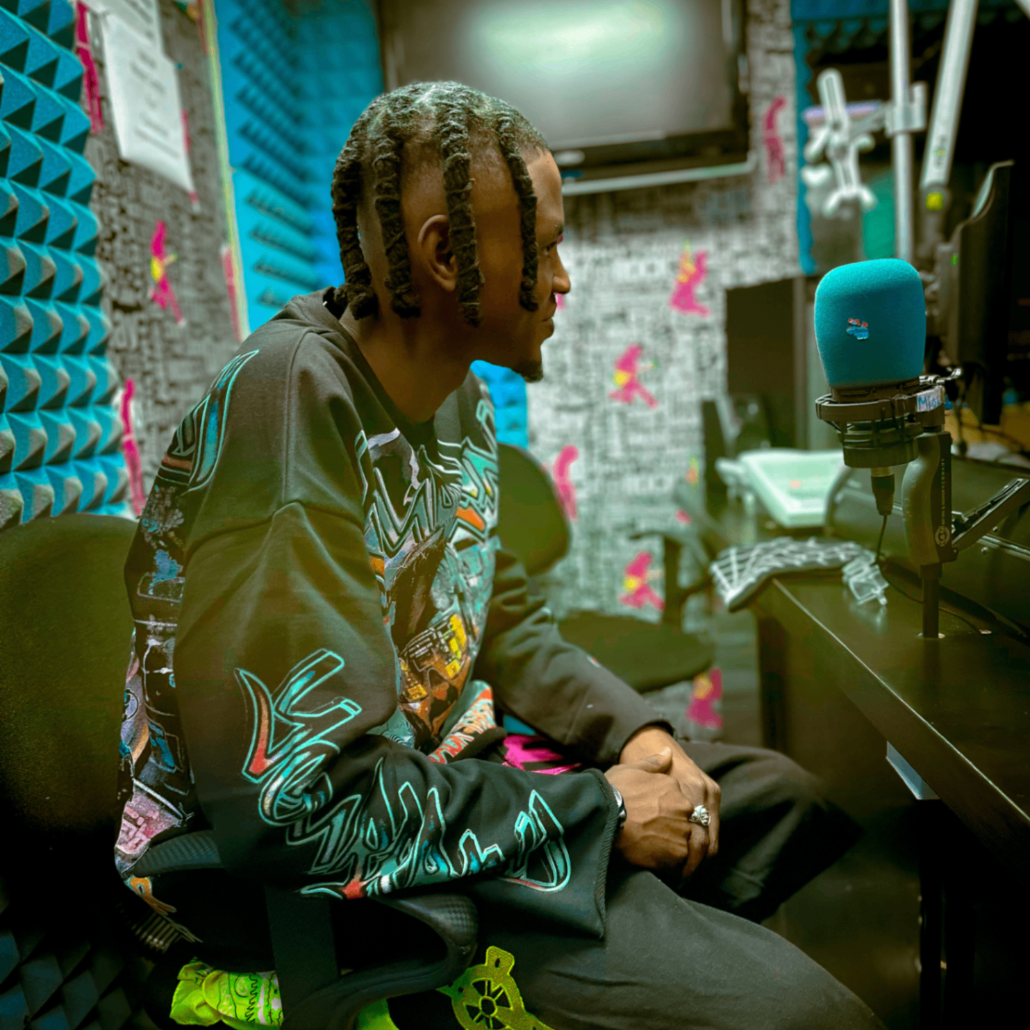 Studio session